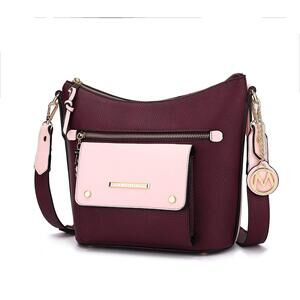 7447 Crossbody Bag , PU Leather Pocketbook Handbag – Designer Side